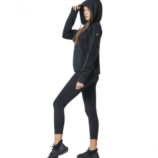 Body Action ΓΥΝΑΙΚΕΙΑ TECH FLEECE ΖΑΚΕΤΑ ΜΕ ΚΟΥΚΟΥΛΑ 071422 - BLACK 01 Body Action ΓΥΝΑΙΚΕΙΑ TECH FLEECE ΖΑΚΕΤΑ ΜΕ ΚΟΥΚΟΥΛΑ 071422 - BLACK 01