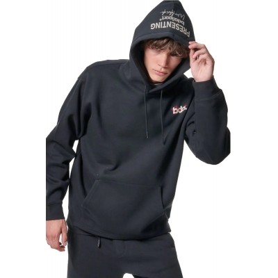 Body Action Pullover Men's Hoodie 063421-01 BLACK
