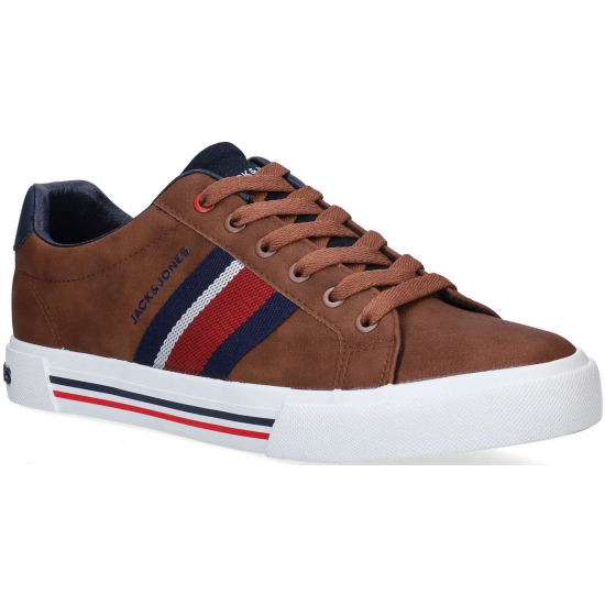 Jack Jones Gorgon PU Mens Synthetic Fashion Trainers 12241109 Cognac Jack Jones Gorgon PU Mens Synthetic Fashion Trainers 12241109 Cognac
