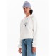 Emerson Cropped Γυναικείο Φούτερ με Κουκούλα Λευκό 242.EW20.45 OFF WHITE Emerson Cropped Γυναικείο Φούτερ με Κουκούλα Λευκό 242.EW20.45 OFF WHITE