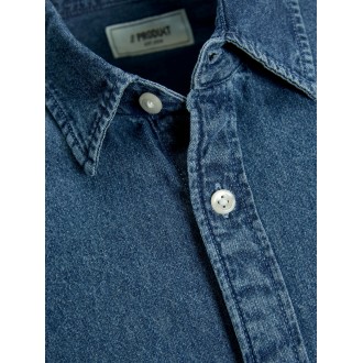 Product Shirt ΑΝΔΡΑΣ 12259455-Medium Blue Denim Product Shirt ΑΝΔΡΑΣ 12259455-Medium Blue Denim