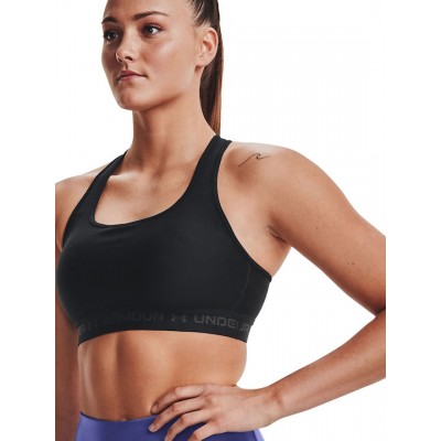 Under Armour Γυναικείο Μπουστάκι Black-white με Ελαφριά Ενίσχυση 1361034-006