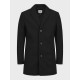 JJ REBEL by Jack And Jones ΑΝΔΡΙΚΟ ΗΜΙΠΑΛΤΟ ΜΑΥΡΟ 12264057 - black JJ REBEL by Jack And Jones ΑΝΔΡΙΚΟ ΗΜΙΠΑΛΤΟ ΜΑΥΡΟ 12264057 - black