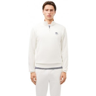 Lacoste Ανδρική Μπλούζα Φούτερ  sh2735  00  70v - blanc