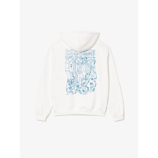 Lacoste Φούτερ Λευκό sh6533 00 001 - blanc Lacoste Φούτερ Λευκό sh6533 00 001 - blanc