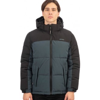Rebase Μπουφάν puffer 242RJK-2006B - Deep Teal Black