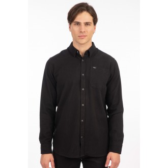 Rebase Shirts Flannel 242RGS-5002 BLACK