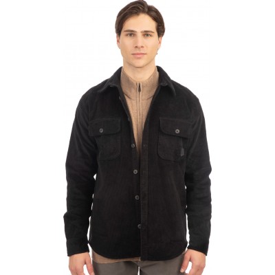 Rebase Overshirts Heavy Corduroy 242RGS-5003 BLACK