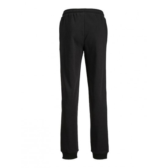 Jack & Jones Παιδικό Παντελόνι Φόρμας Μαύρο 12243445 black Jack & Jones Παιδικό Παντελόνι Φόρμας Μαύρο 12243445 black