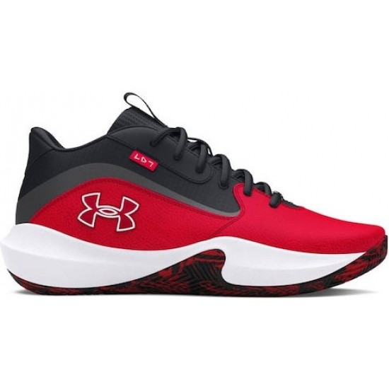 Under Armour Lockdown 7 Χαμηλά Μπασκετικά Παπούτσια Κόκκινα 3028512 - 600 Under Armour Lockdown 7 Χαμηλά Μπασκετικά Παπούτσια Κόκκινα 3028512 - 600