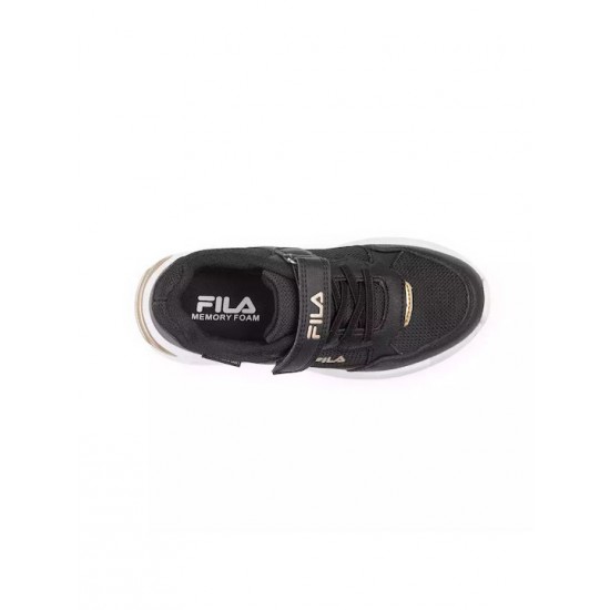 Fila Παιδικά Sneakers με Σκρατς Μαύρα 3AF43023-095 Fila Παιδικά Sneakers με Σκρατς Μαύρα 3AF43023-095