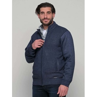 Lexton Ανδρική Ζακέτα Πλεκτή Μπλε 19.34.karter cardigan-blue Lexton Ανδρική Ζακέτα Πλεκτή Μπλε 19.34.karter cardigan-blue
