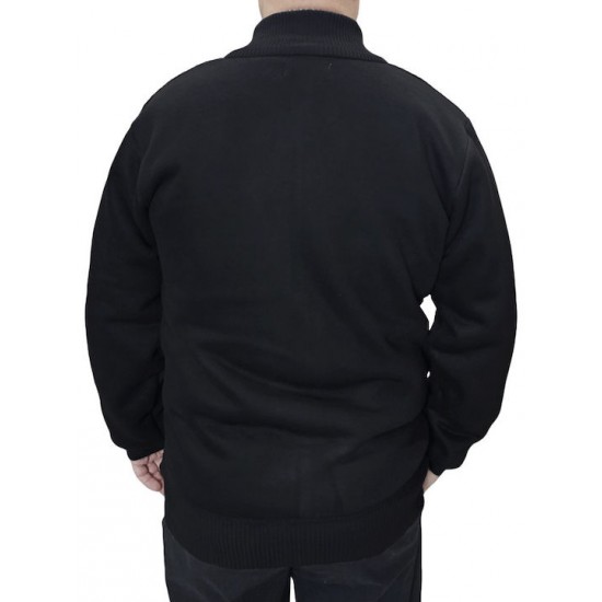 Lexton Ανδρική Ζακέτα Πλεκτή Μαύρη 19.34.karter cardigan-black Lexton Ανδρική Ζακέτα Πλεκτή Μαύρη 19.34.karter cardigan-black