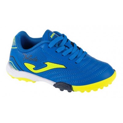 Joma Παιδικά Ποδοσφαιρικά Παπούτσια Toledo 22 Turf με Σχάρα Royal Blue TOJW2404TF ROYAL TURF Joma Παιδικά Ποδοσφαιρικά Παπούτσια Toledo 22 Turf με Σχάρα Royal Blue TOJW2404TF ROYAL TURF