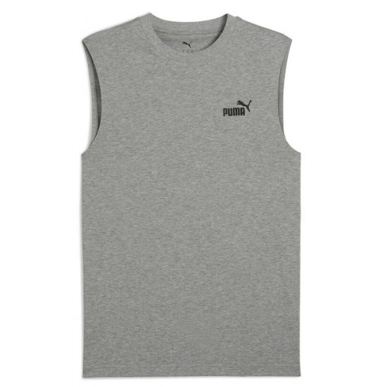 Puma Ανδρική Αμάνικη Μπλούζα Γκρι 682626-03 Puma Ανδρική Αμάνικη Μπλούζα Γκρι 682626-03