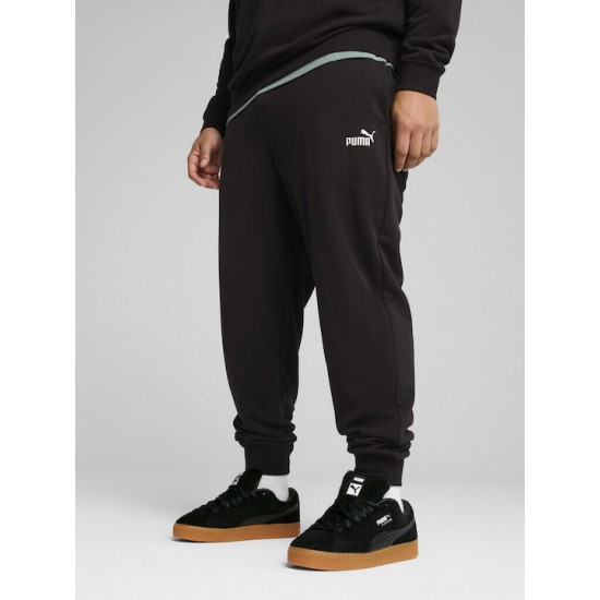 Puma Ανδρικό Παντελόνι Φόρμας με Λάστιχο Μαύρο 682608-01 Puma Ανδρικό Παντελόνι Φόρμας με Λάστιχο Μαύρο 682608-01