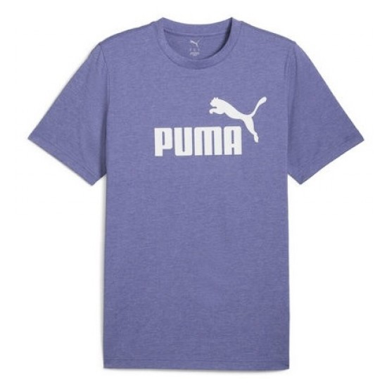 Puma Ανδρικό T-shirt Heather Μπλε 682551-46 Puma Ανδρικό T-shirt Heather Μπλε 682551-46