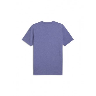 Puma Ανδρικό T-shirt Heather Μπλε 682551-46 Puma Ανδρικό T-shirt Heather Μπλε 682551-46