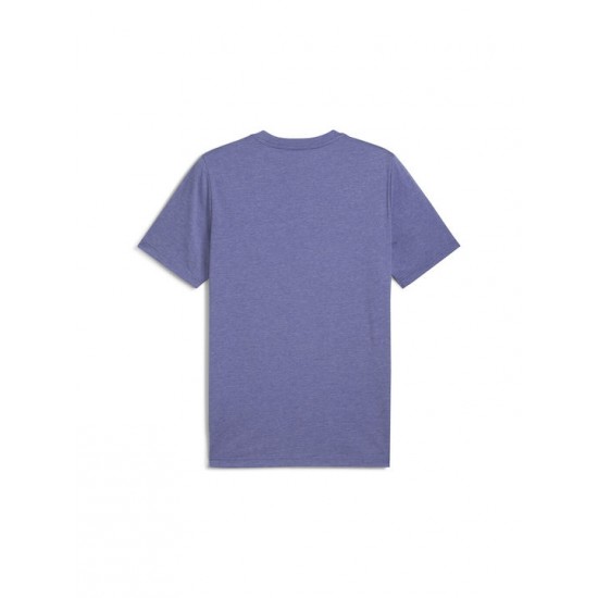 Puma Ανδρικό T-shirt Heather Μπλε 682551-46 Puma Ανδρικό T-shirt Heather Μπλε 682551-46