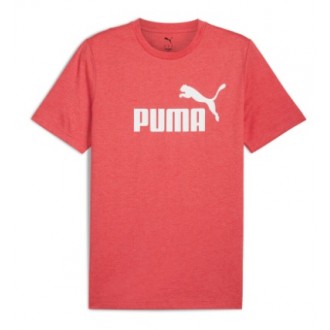 Puma Ανδρικό T-shirt Heather Κόκκινο 682550-11