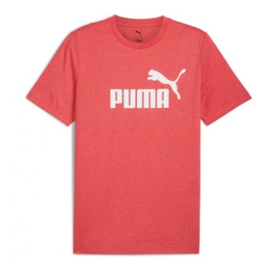 Puma Ανδρικό T-shirt Heather Κόκκινο 682550-11 Puma Ανδρικό T-shirt Heather Κόκκινο 682550-11