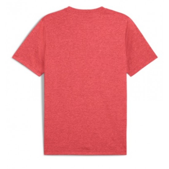 Puma Ανδρικό T-shirt Heather Κόκκινο 682550-11 Puma Ανδρικό T-shirt Heather Κόκκινο 682550-11