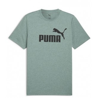 Puma Ανδρικό T-shirt Heather Πράσινο 682551-30