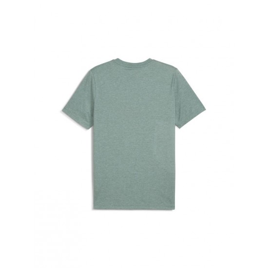 Puma Ανδρικό T-shirt Heather Πράσινο 682551-30 Puma Ανδρικό T-shirt Heather Πράσινο 682551-30