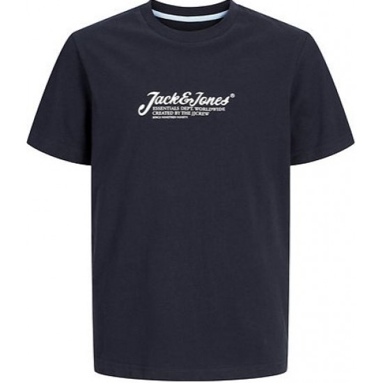 Jack & Jones Παιδικό T-shirt Mπλε 12270609 - sky captain Jack & Jones Παιδικό T-shirt Mπλε 12270609 - sky captain