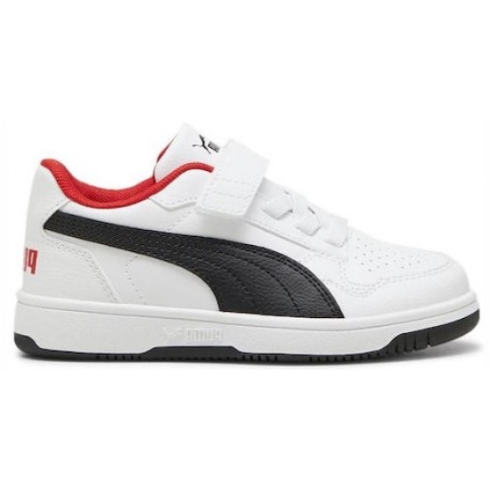 Puma Παιδικά Sneakers με Σκρατς Λευκό 398996-08 Puma Παιδικά Sneakers με Σκρατς Λευκό 398996-08