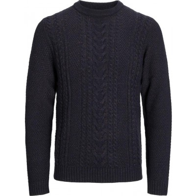 Product CREW NECK KNIT 12259931 - NAVY BLAZER-MIXED WITH Product CREW NECK KNIT 12259931 - NAVY BLAZER-MIXED WITH