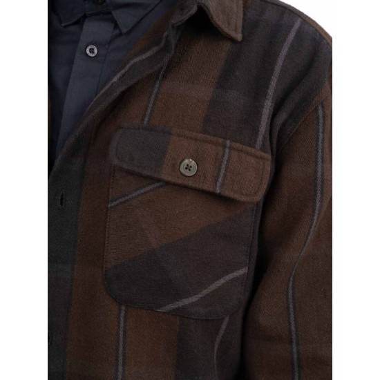 Rebase Overshirt Μακρυμάνικo Φανελένιο Πουκάμισο σε Κανονική Γραμμή Καρό 242RGS-5010 CC8 DARK NAVY Rebase Overshirt Μακρυμάνικo Φανελένιο Πουκάμισο σε Κανονική Γραμμή Καρό 242RGS-5010 CC8 DARK NAVY