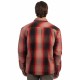 Rebase Overshirt Μακρυμάνικo Φανελένιο Πουκάμισο σε Κανονική Γραμμή Καρό RGS-5010 CC28 RED GREIGE Rebase Overshirt Μακρυμάνικo Φανελένιο Πουκάμισο σε Κανονική Γραμμή Καρό RGS-5010 CC28 RED GREIGE