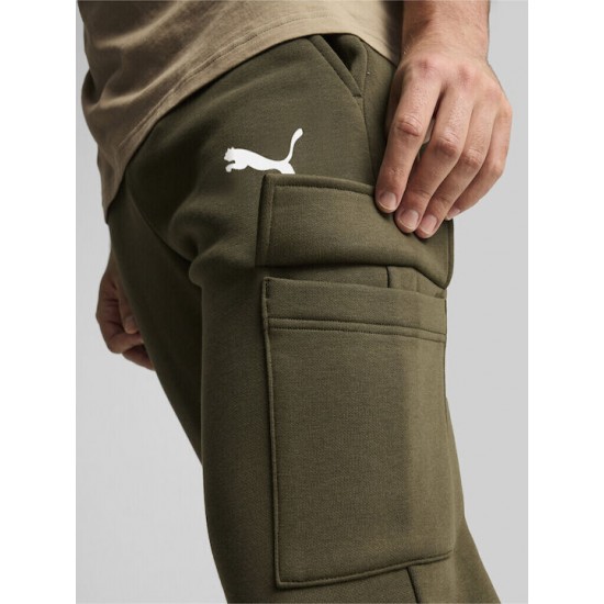 Puma Cargo Παντελόνι Φόρμας με Λάστιχο Χακί 845802-70