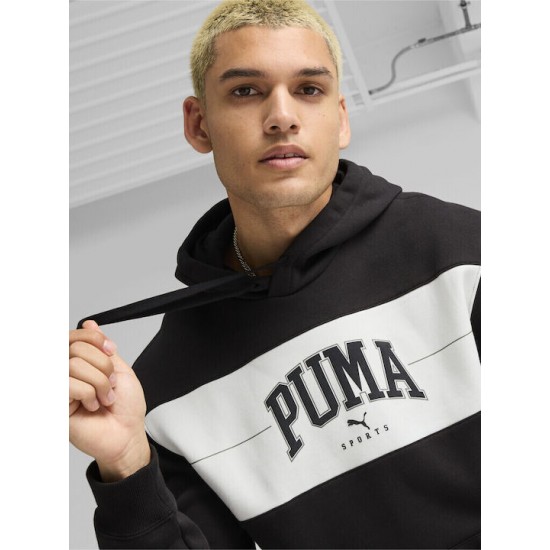 Puma Φούτερ με Κουκούλα Μαύρο 681796-01 Puma Φούτερ με Κουκούλα Μαύρο 681796-01
