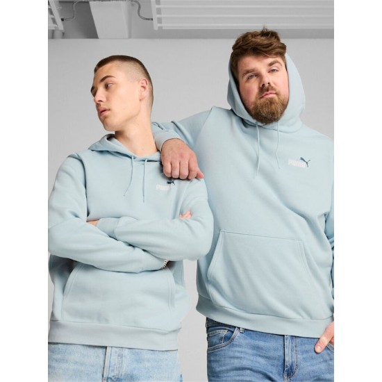 Puma Φούτερ με Κουκούλα ΣΙΕΛ 674471-26