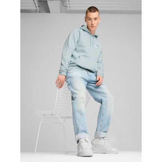 Puma Φούτερ με Κουκούλα ΣΙΕΛ 674471-26