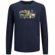 Jack & Jones Παιδική Μπλούζα Junior 12263092 NAVY BLAZER Jack & Jones Παιδική Μπλούζα Junior 12263092 NAVY BLAZER
