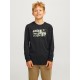 Jack & Jones Παιδική Μπλούζα Μακρυμάνικη 12263092 BLACK Jack & Jones Παιδική Μπλούζα Μακρυμάνικη 12263092 BLACK