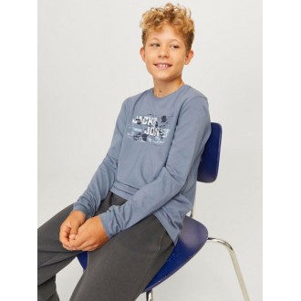Jack & Jones Παιδική Μπλούζα Μακρυμάνικη 12263092 Flint Stone Jack & Jones Παιδική Μπλούζα Μακρυμάνικη 12263092 Flint Stone