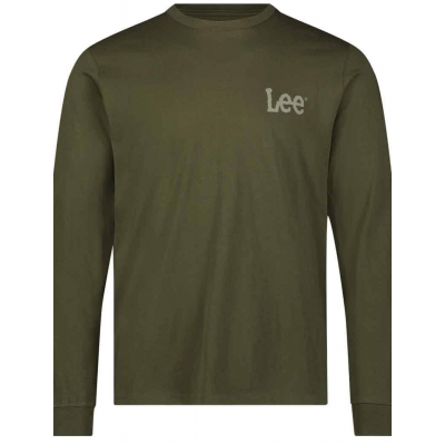 Lee Ανδρική μπλούζα μακρυμάνικη LMG0028  OLIVE NIGHT