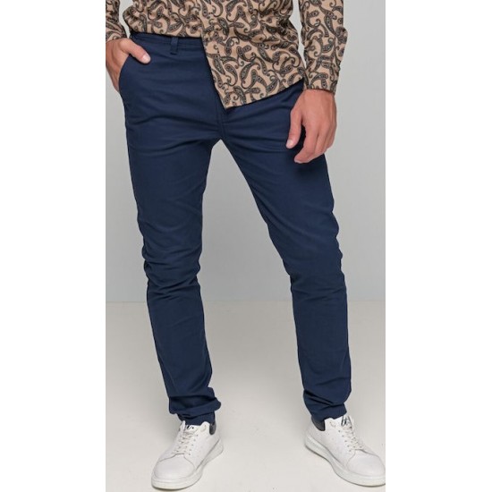 Lee Ανδρικό Παντελόνι Chino ΜπλεL71LTY64 DEEP NAVY Lee Ανδρικό Παντελόνι Chino ΜπλεL71LTY64 DEEP NAVY