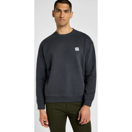 LEE Workwear Sweatshirt in Washed Black 112355611 WASHED BLACK LEE Workwear Sweatshirt in Washed Black 112355611 WASHED BLACK