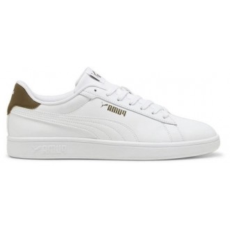 Puma Smash 3.0 L Ανδρικά Sneakers Λευκά 390987-21