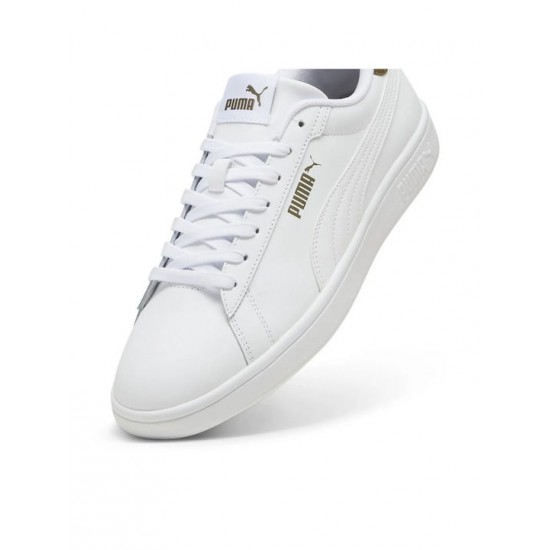 Puma Smash 3.0 L Ανδρικά Sneakers Λευκά 390987-21 Puma Smash 3.0 L Ανδρικά Sneakers Λευκά 390987-21