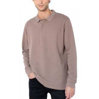 The Bostonians Polo Μπλούζα Μακρυμάνικη ΚΑΦΕ 3PL0001-B735BR