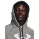 Under Armour UA Φούτερ Fleece με Κουκούλα Γκρι 1379758-025 Under Armour UA Φούτερ Fleece με Κουκούλα Γκρι 1379758-025