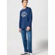 Wrangler Μπλούζα Μακρυμάνικη μπλε σκούρο 112357447-navy Wrangler Μπλούζα Μακρυμάνικη μπλε σκούρο 112357447-navy