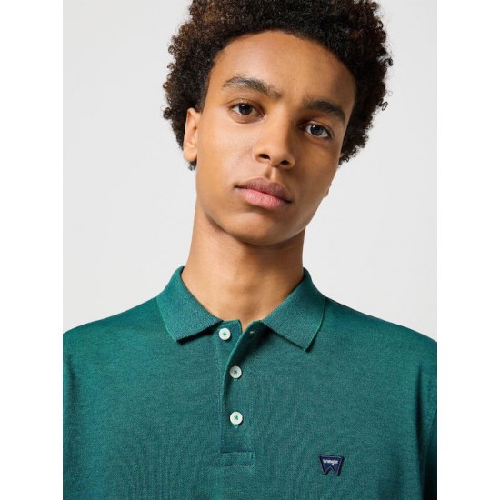 Wrangler Polo Μπλούζα 112357285 VERDANT GREEN Wrangler Polo Μπλούζα 112357285 VERDANT GREEN