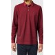 Wrangler Polo Μπλούζα Μακρυμάνικη ΜΠΟΡΝΤΟ 112357286 RED Wrangler Polo Μπλούζα Μακρυμάνικη ΜΠΟΡΝΤΟ 112357286 RED
